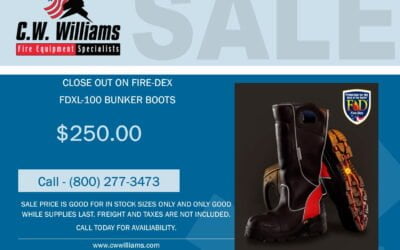 Fire-Dex FDXL-100 Boot Sale