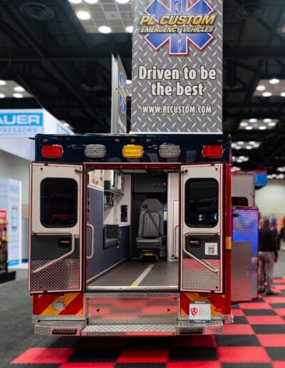 Inside view of PL Custom Demo Truck