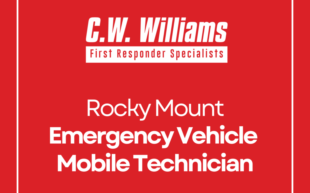 Rocky Mount – Emergency Vehicle Technician (Mobile)