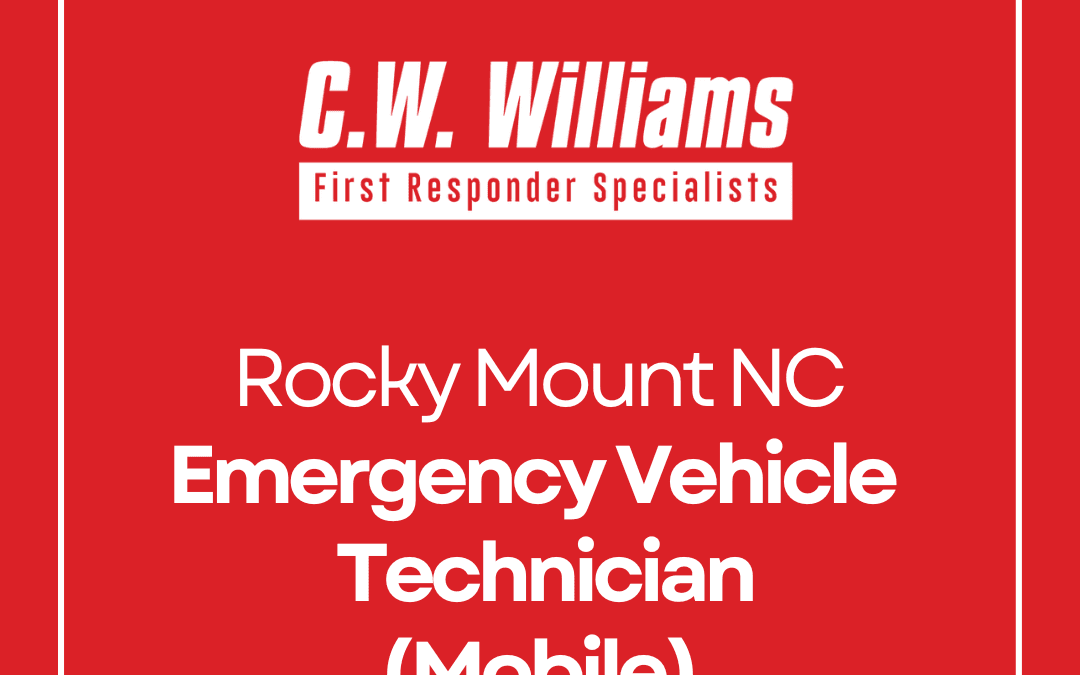 Rocky Mount – Emergency Vehicle Technician (Mobile)