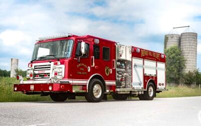 Drewry Custom Pumper with Warrior Chassis
