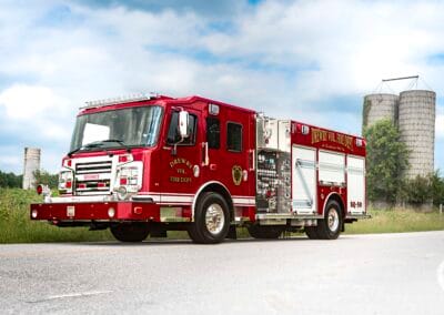 Drewry Custom Pumper with Warrior Chassis